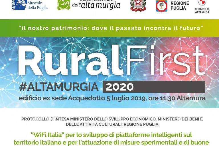 Ruralfirst#AltaMurgia 2020