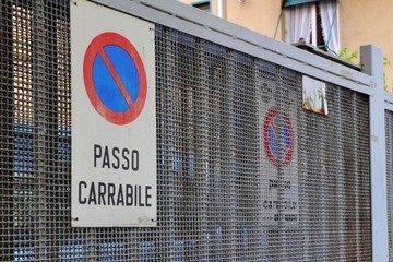 falso passo carrabile
