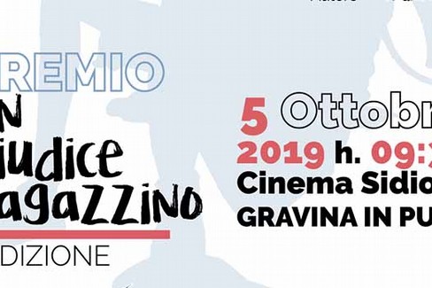 Sabato 5 ottobre assegnazione del premio “Un giudice ragazzino”