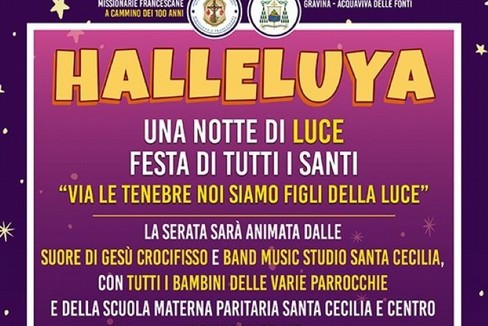 manifestazione halleluya