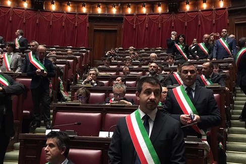 Il sindaco Valente in Parlamento