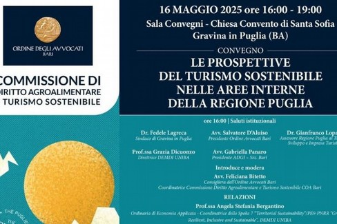 Le prospettive del turismo sostenibile nelle aree interne della Regione Puglia